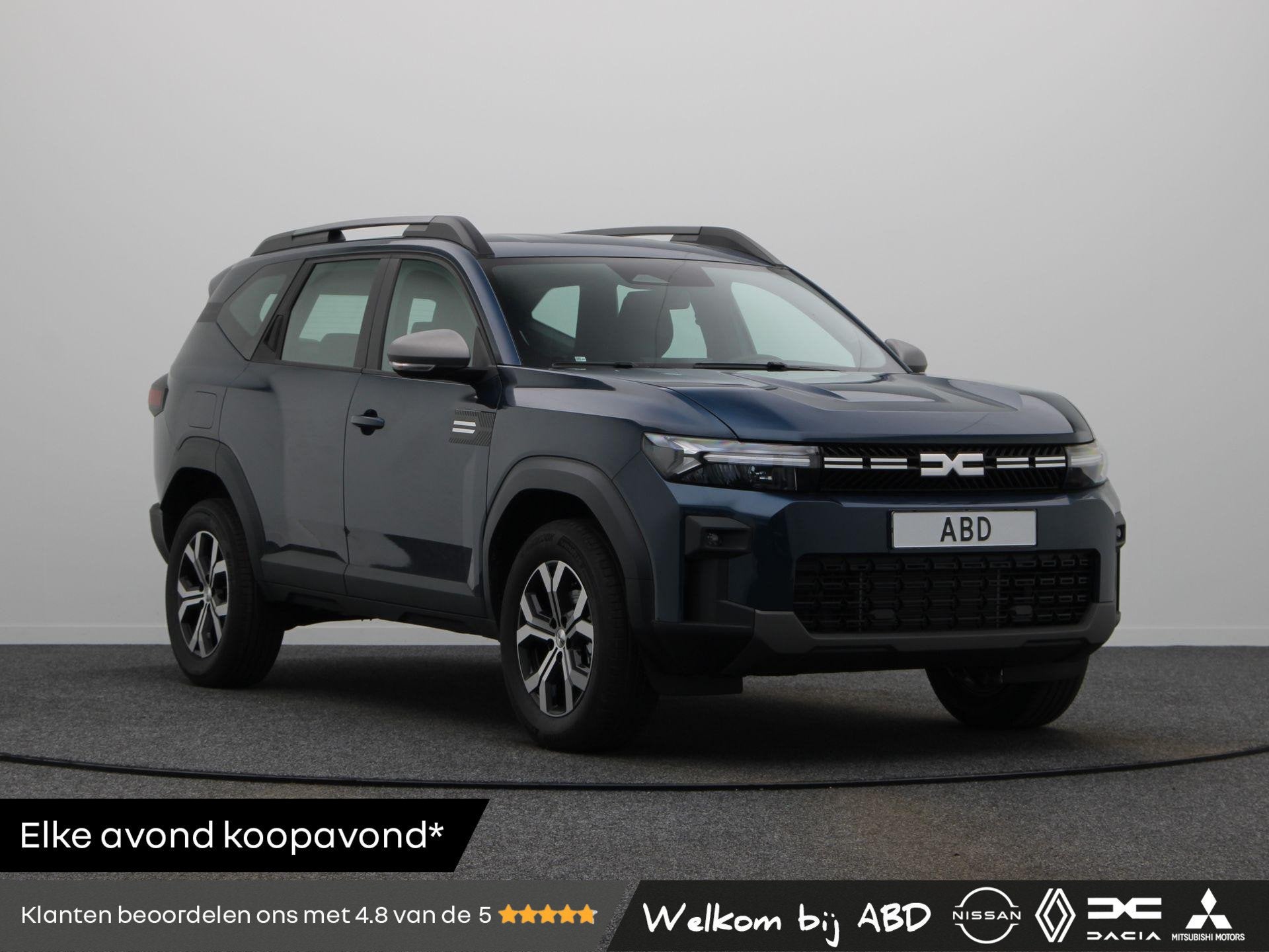 Dacia Bigster 1.8 Hybrid 155pk Expression | Achteruitrijcame, Auto's, Dacia, Stof, Euro 6, Blauw, Origineel Nederlands