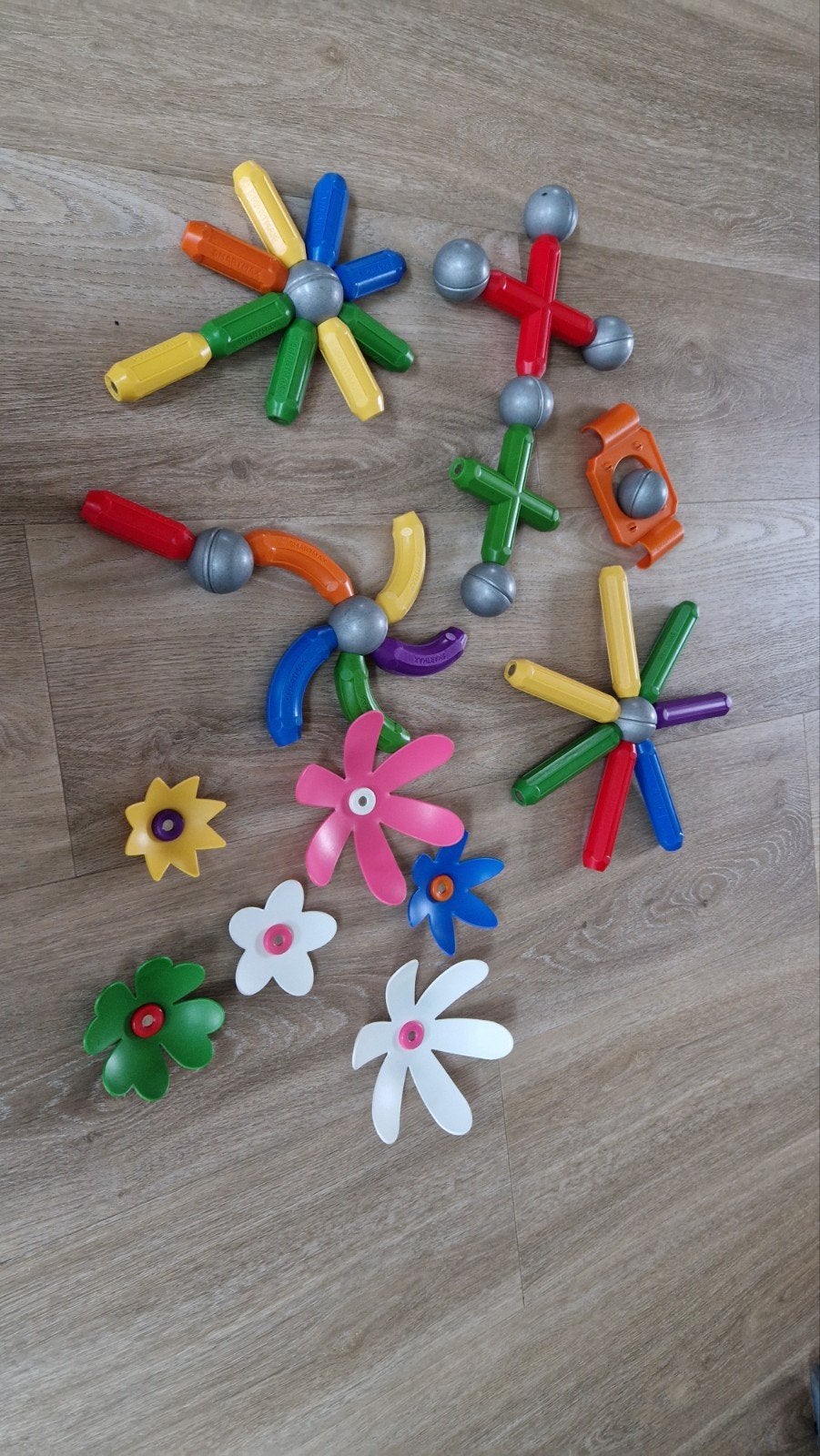 SmartMax uitbreidingset met bloemen en magnetische staven, Kinderen en Baby's, Speelgoed | Educatief en Creatief, Ophalen of Verzenden