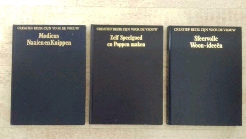 Knutselen;Woonideeën, etc. 3 Delig. Nieuwstaat!, Ophalen of Verzenden, Zo goed als nieuw