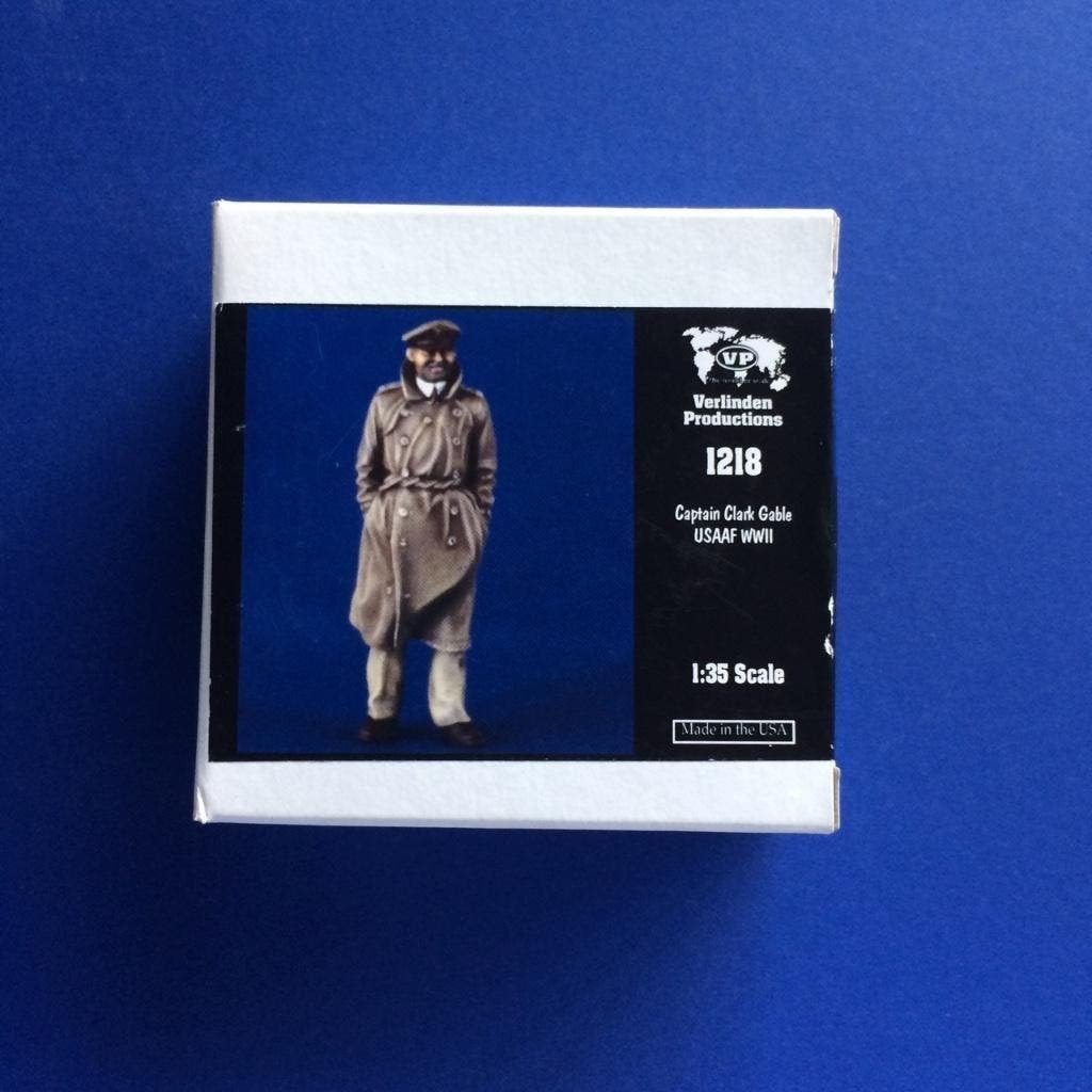 verlinden 1218 USAAF Captain clark gable 1/35, Verzenden, Nieuw, 1:35 tot 1:50