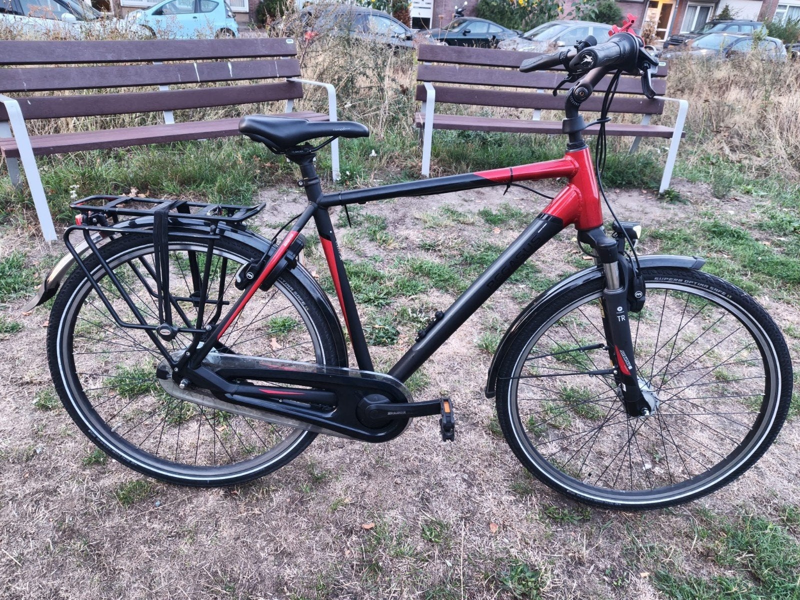 Pegasus Premio SI-8 HS Nl Herenfiets, Fietsen en Brommers, Velgrem, Versnellingen, Zo goed als nieuw, 57 tot 61 cm
