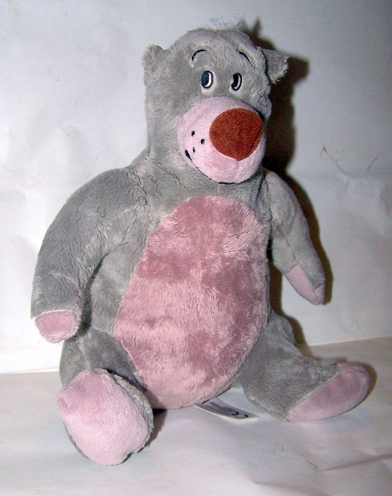 Disney Jungle Book knuffel Balou. Nwst., Ophalen of Verzenden, Leeuwenkoning of Jungle Boek, Zo goed als nieuw, Knuffel