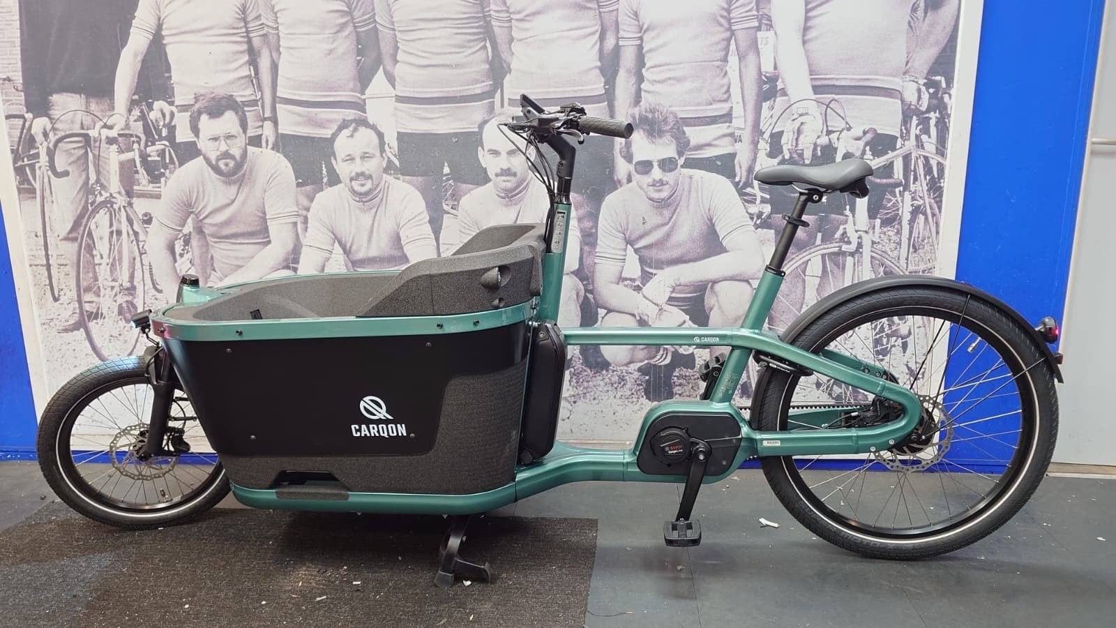 Carqon Cruise Smart elektrische bakfiets Enviolo 545Wh 2026, Fietsen en Brommers, Fietsen | Bakfietsen, 2 kinderen, Schijfrem
