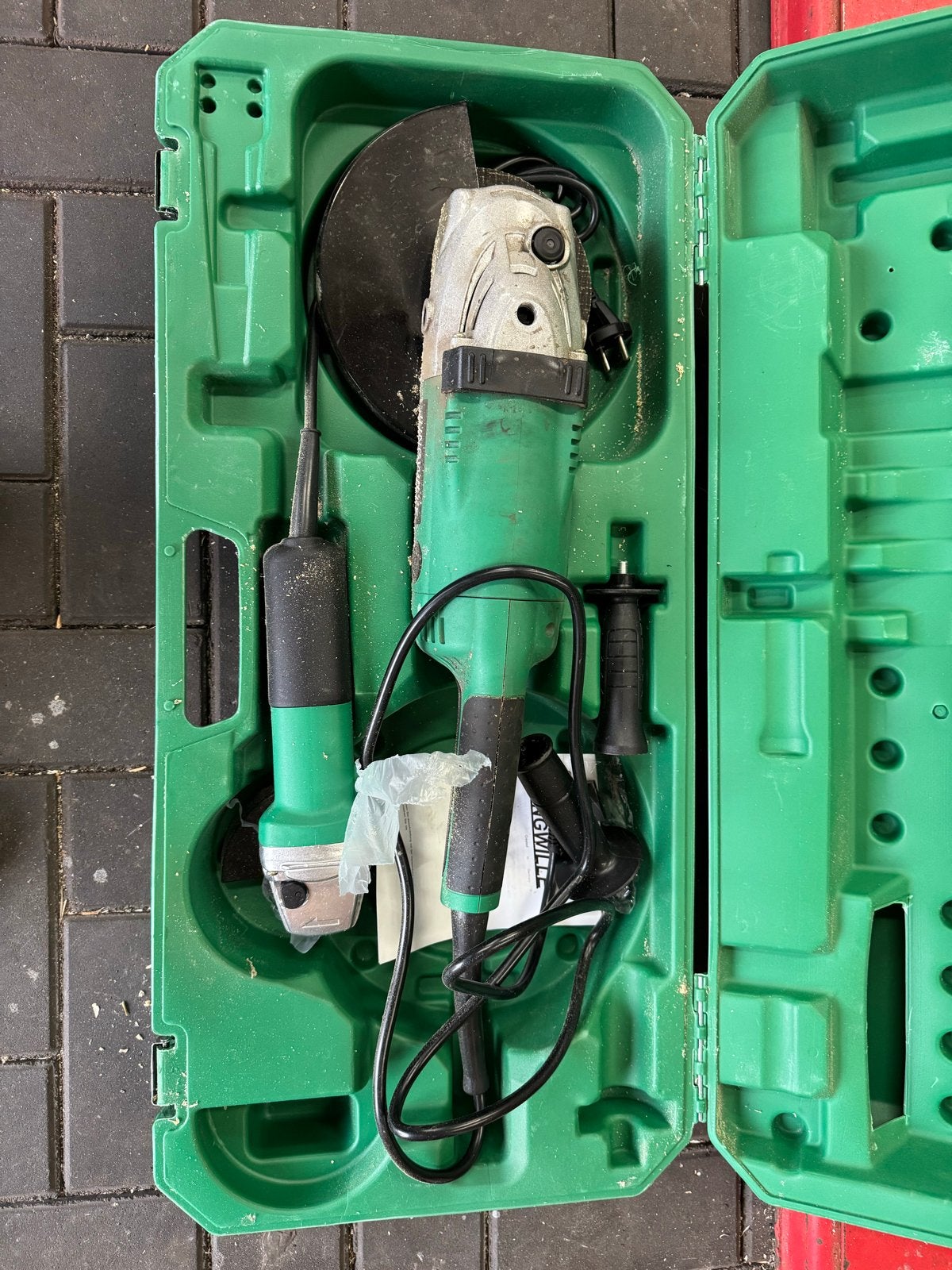 Jungwille Slijpers Set: 230mm (2200W) & 125mm (840W), Ophalen, Zo goed als nieuw, 1000 watt of meer, Haakse handslijpmachine