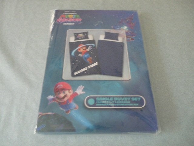   The Super Mario Galaxy Movie Dekbedovertrek 2zijdig Nieuw, Overige merken, Nieuw, Wasbaar, Ophalen of Verzenden
