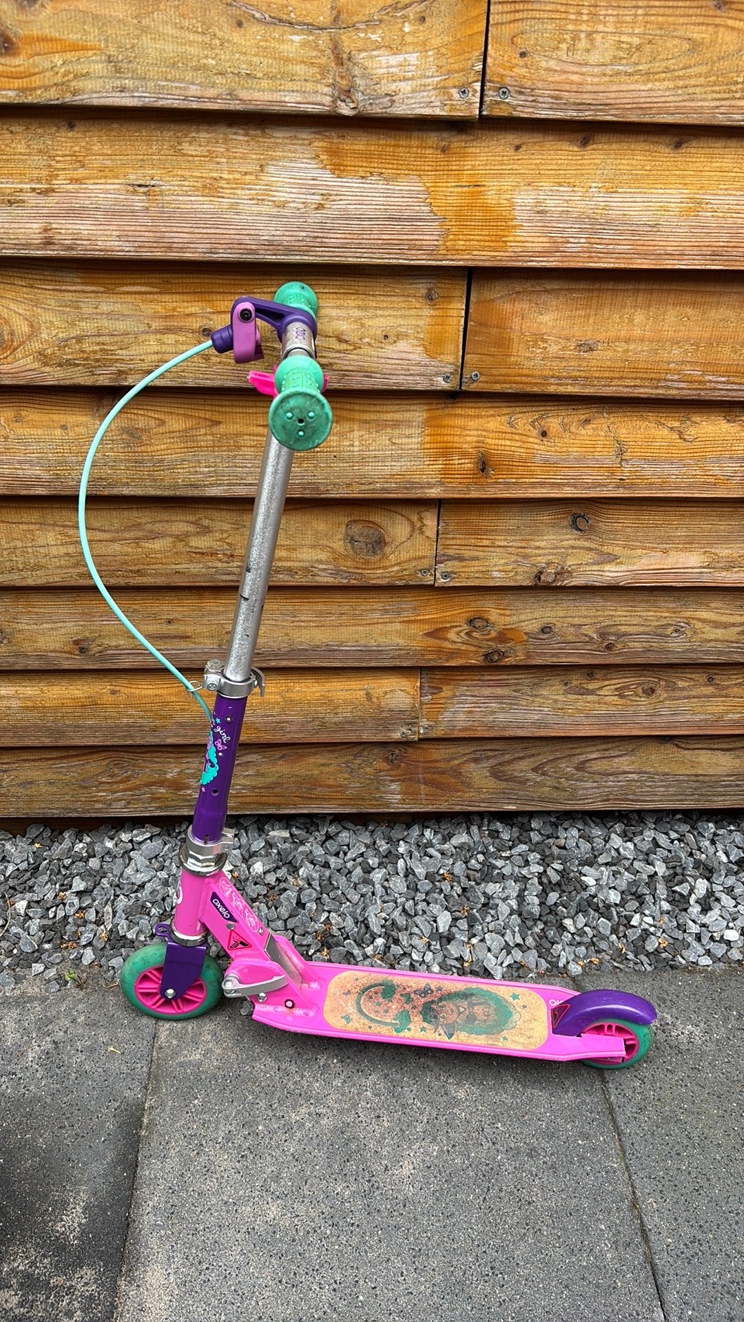 Oxelo step roze paars play 5 - Decathlon, Ophalen, Gebruikt, Gewone step