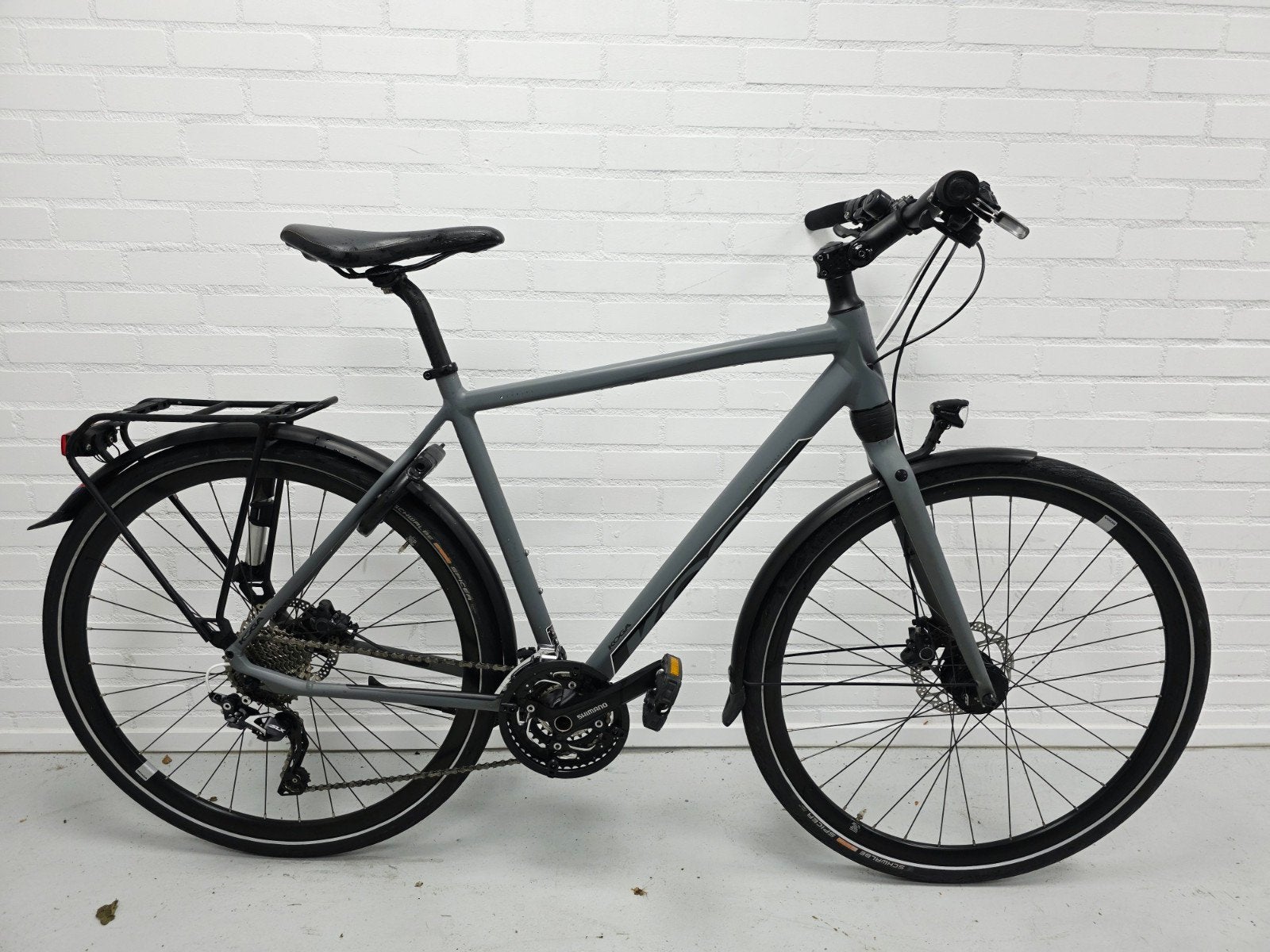 Koga F3 5.1 Disc hybride herenfiets rijklaar, Ophalen, 28 inch, Aluminium, Zo goed als nieuw