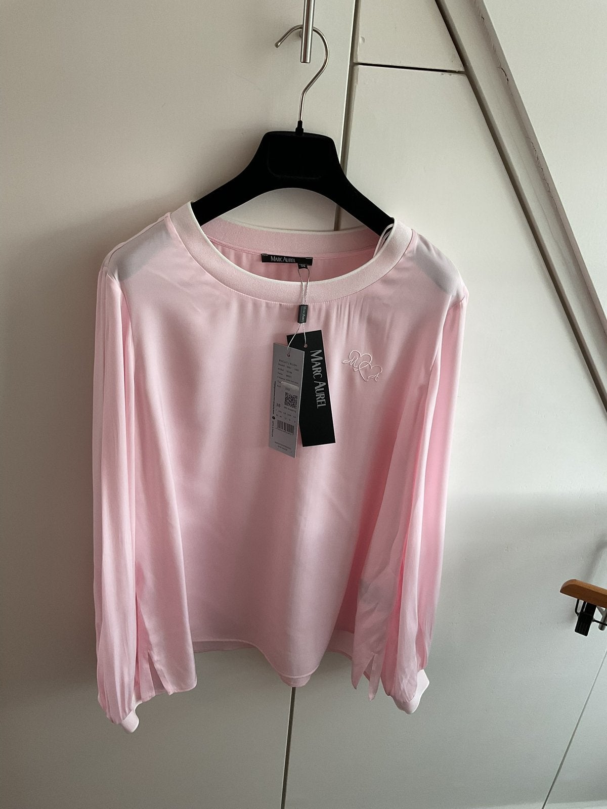 Marc Aurel lichtroze blouse maat 38 nieuw, Ophalen of Verzenden, Nieuw, Maat 38/40 (M), Roze
