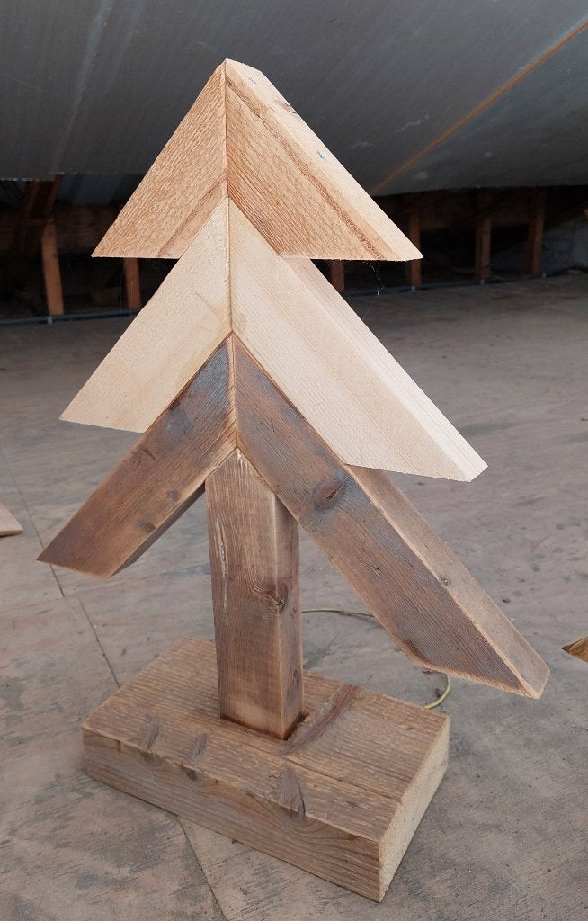 houten kerstboompje, Ophalen, Zo goed als nieuw