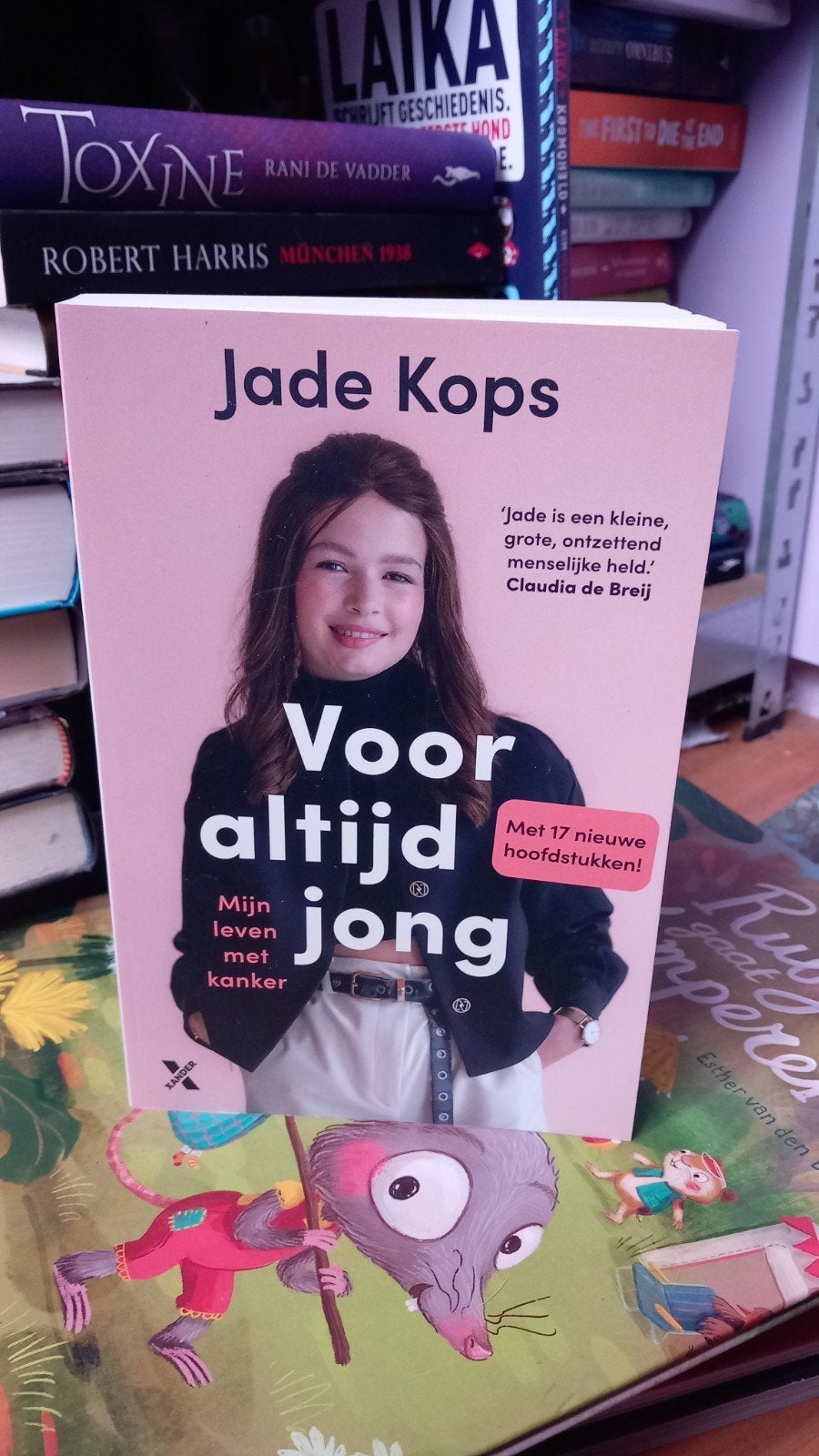 Voor Altijd Jong - Mijn leven met kanker door Jade Kops, Ophalen of Verzenden, Zo goed als nieuw, Jade Kops, Overige