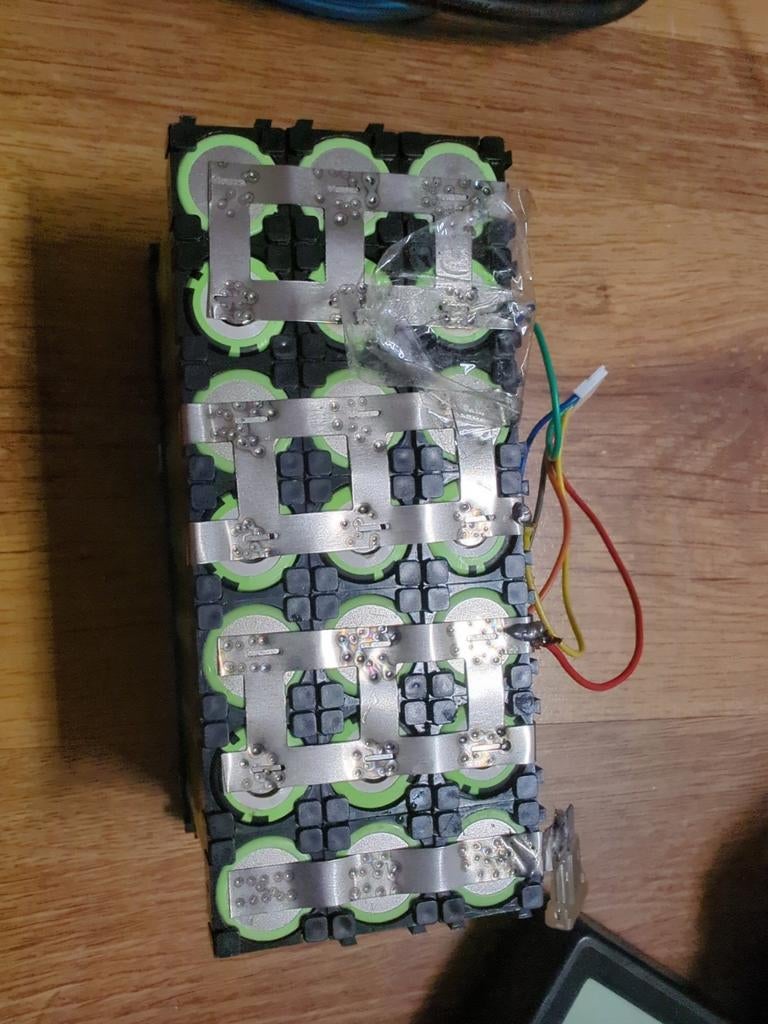 7S3P batterij pack 18650 NCR 18650B li-ion 25.9V, Ophalen of Verzenden, Gebruikt, Oplaadbaar