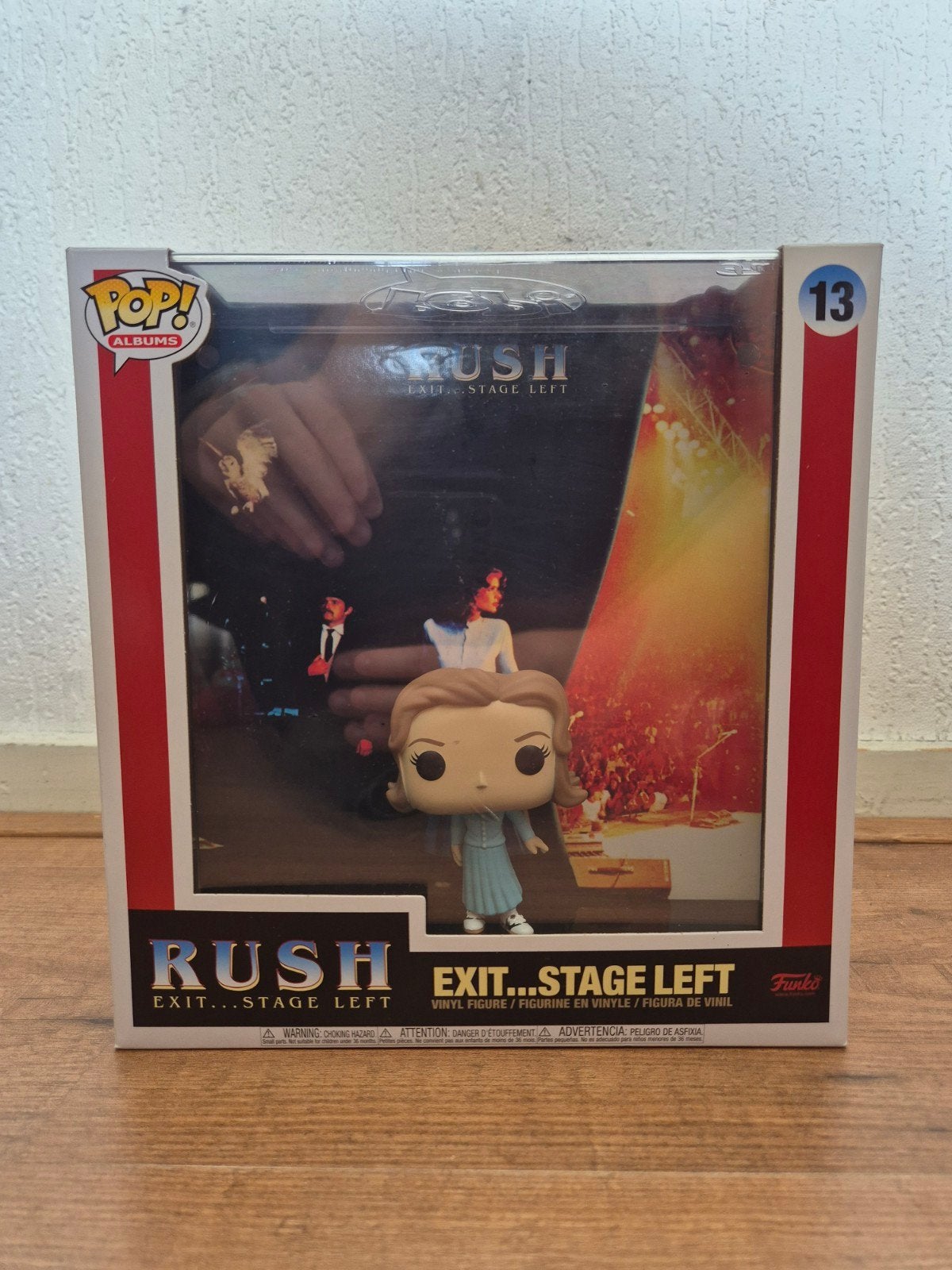 Funko Pop! Albums: Rush - Exit...Stage Left #13, Verzenden, Nieuw