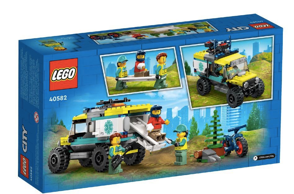 Lego City terreinambulance redding 4x4, 40582, NIEUW, Ophalen of Verzenden, Nieuw, Complete set, Lego