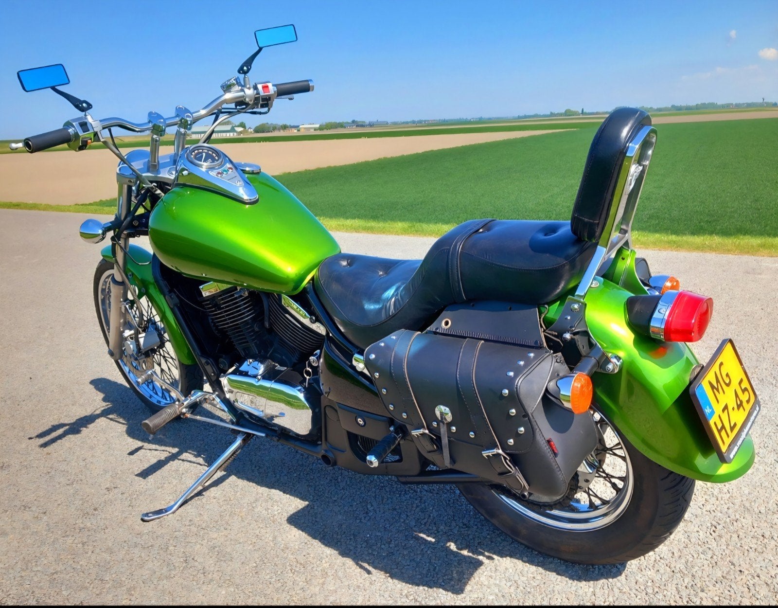 keurige Kawasaki vn800, Motoren, 2 cilinders, Chopper, Particulier, 800 cc