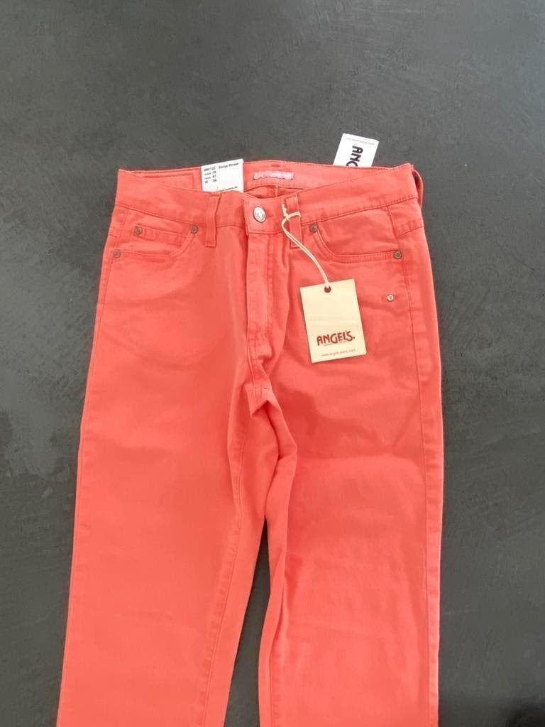 J221 Nieuw: 7/8e broek Angels maat 36=S  jeans spijkerbroek, Nieuw, Ophalen of Verzenden, Maat 36 (S), Lang
