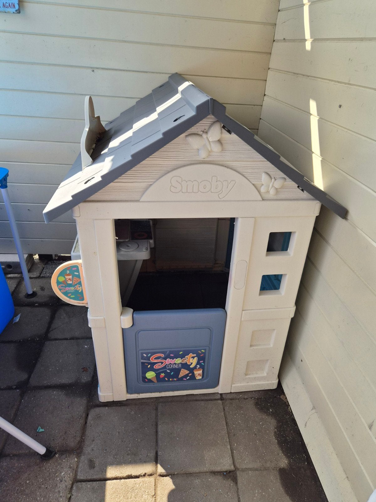 Smoby Sweet Corner Speelhuisje - Zo goed als nieuw, Ophalen, Zo goed als nieuw, Kunststof