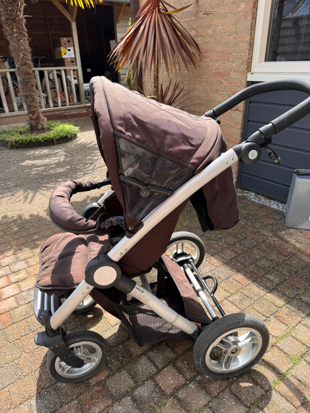 Kinderwandelwagen Mutsy, Gebruikt, Verstelbare duwstang, Mutsy, Ophalen