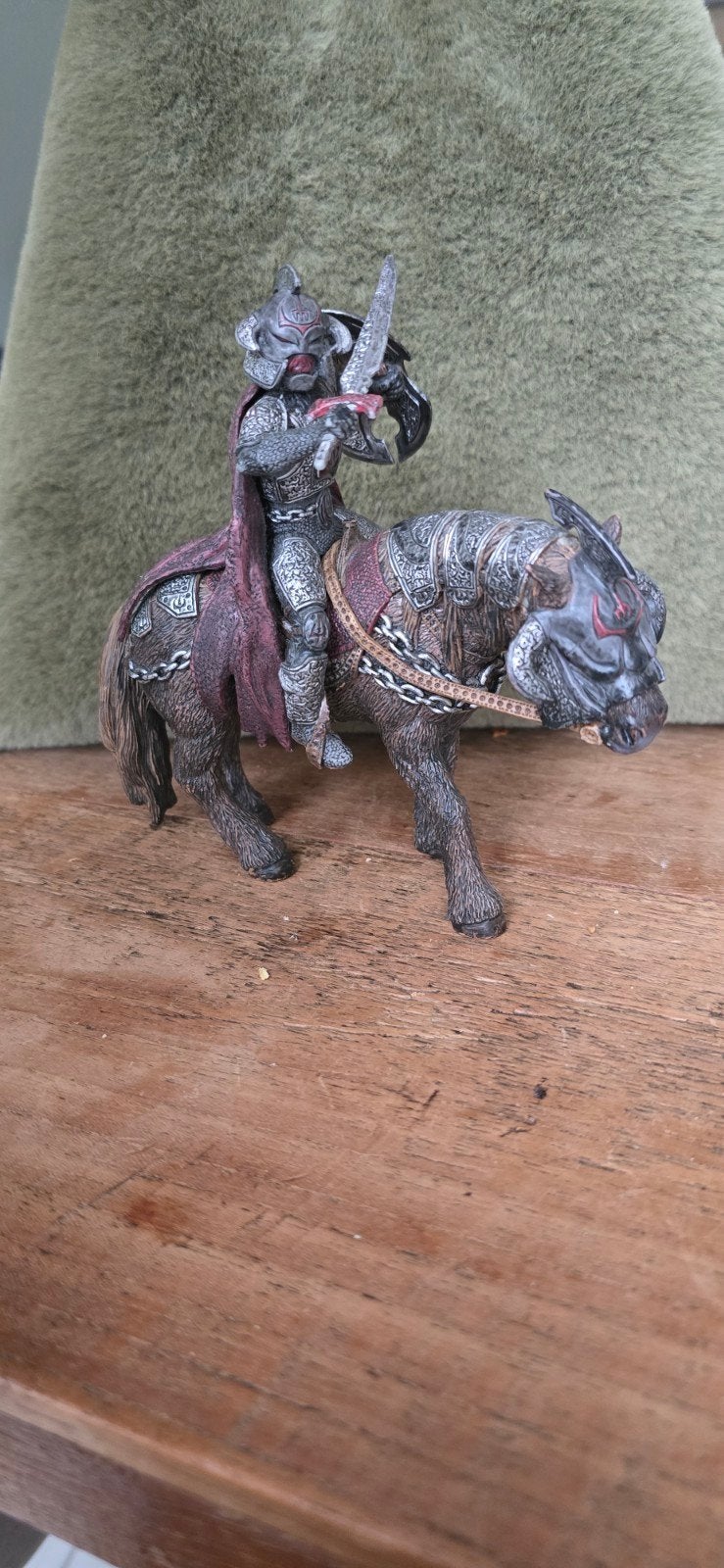 Schleich Zahor met paard - Ridderfiguur, Verzamelen, Ophalen of Verzenden, Zo goed als nieuw