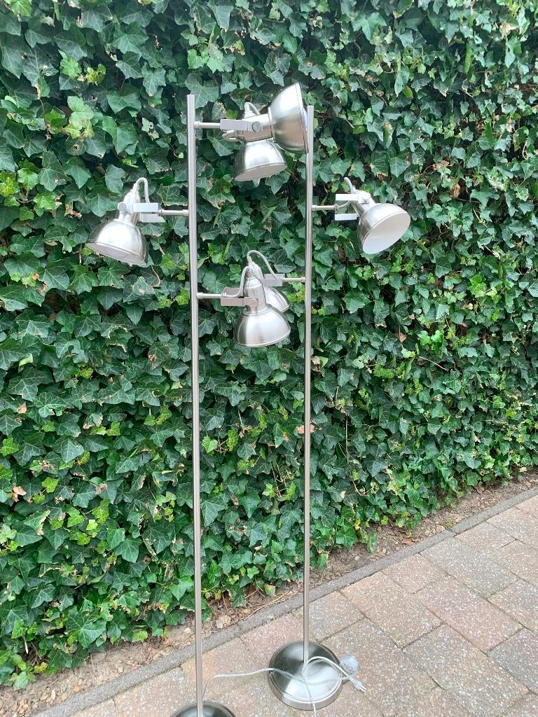 vloer schemerlamp, Ophalen, Zo goed als nieuw, Metaal, 100 tot 150 cm