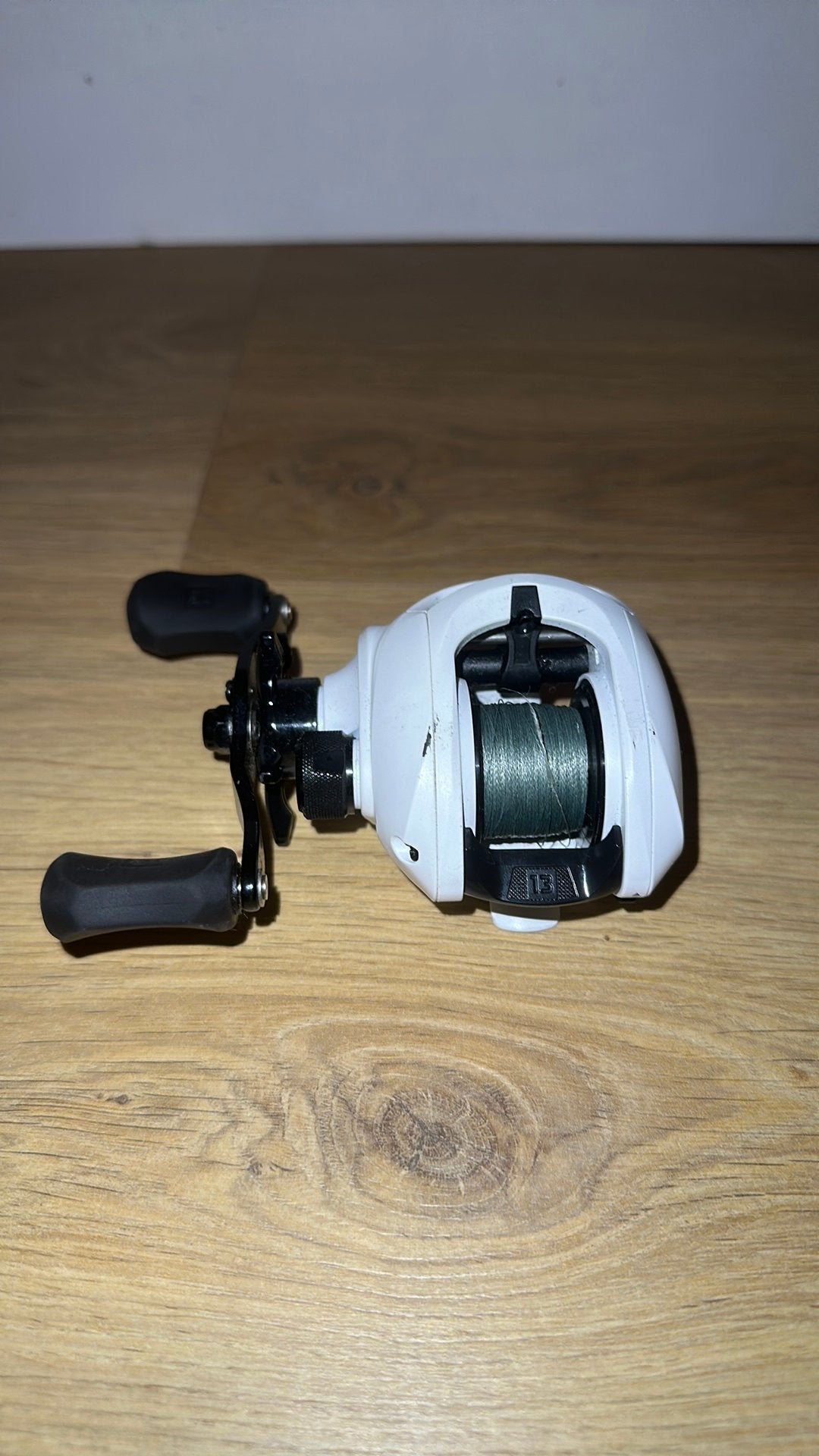 Baitcaster van origin, Watersport en Boten, Ophalen of Verzenden, Zo goed als nieuw, Werphengel