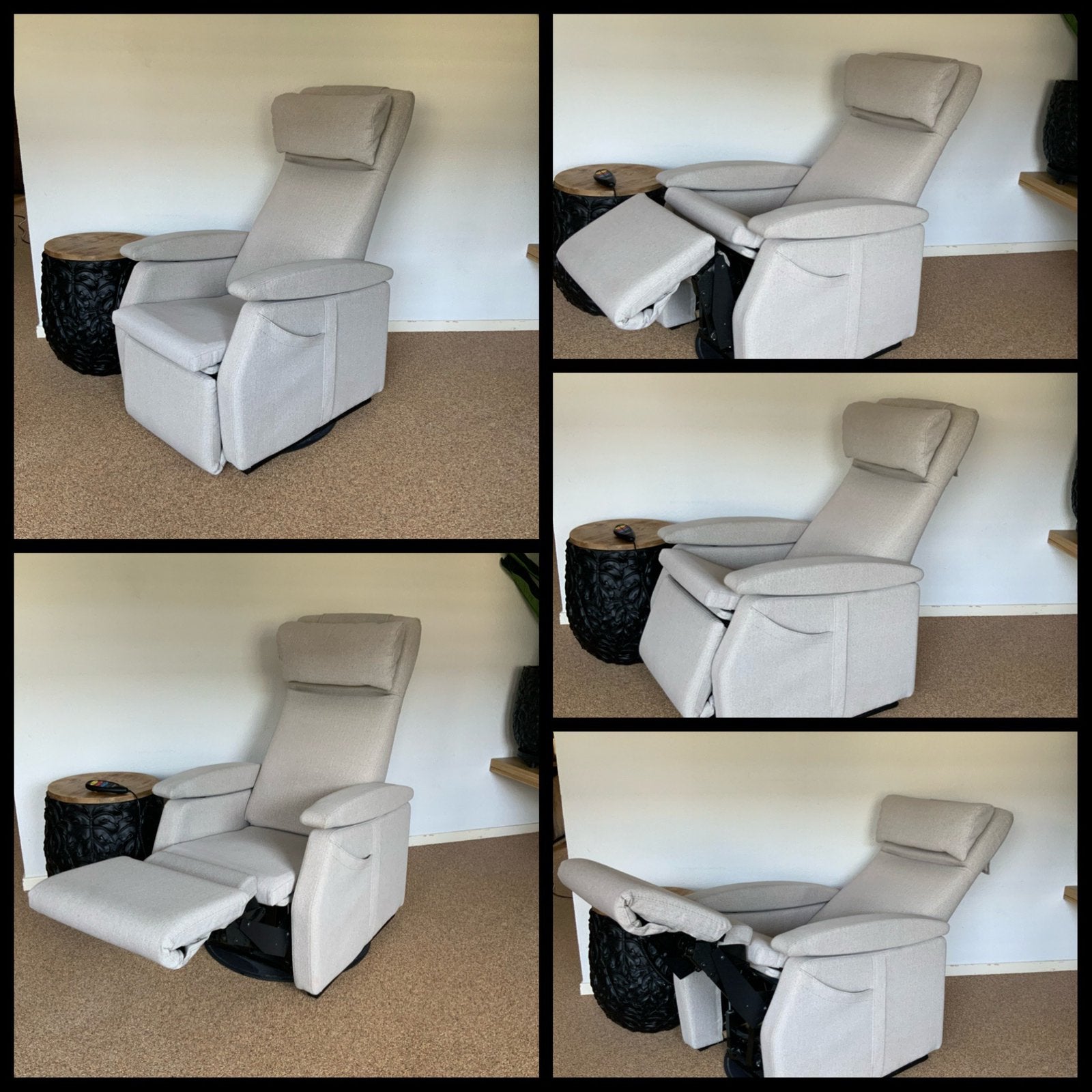 Fitform sta op stoel ( zeer nette stoel met draai plateau., Ophalen, Minder dan 75 cm, Sta op relaxstoel, Zo goed als nieuw