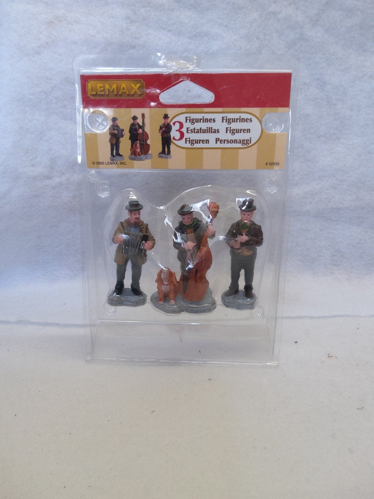 Lemax 52035 Streetside Trio - Muzikanten Figuren  B3, Ophalen of Verzenden, Zo goed als nieuw