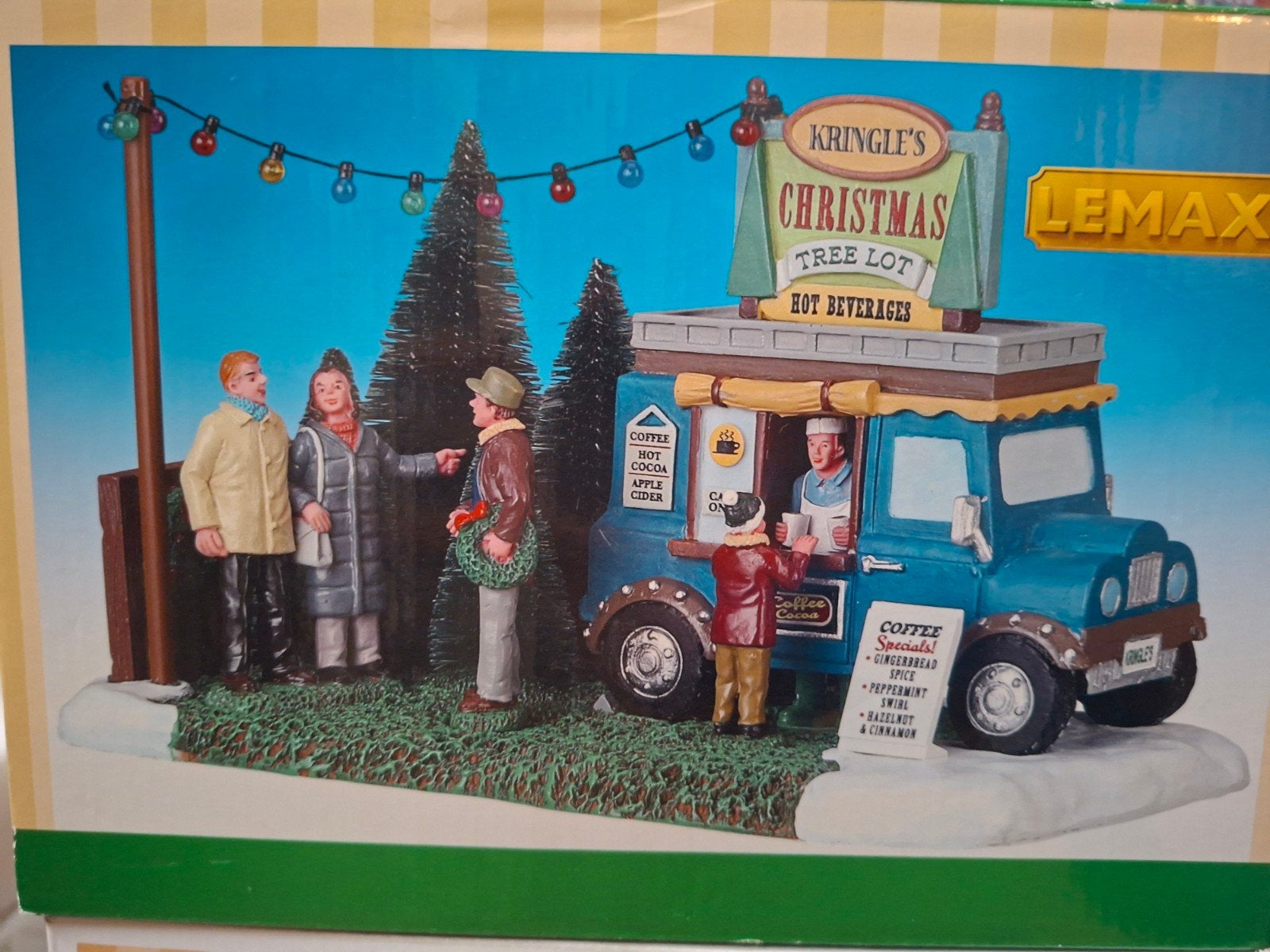 Lemax Kringle's Christmas Tree Lot, Ophalen