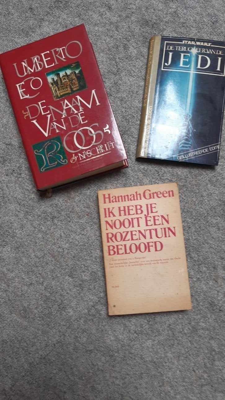 Diverse boeken: Hannah Green, Umberto Eco, Star Wars, Ophalen of Verzenden, Gelezen