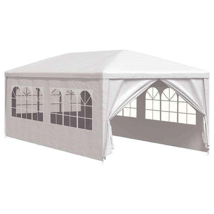 Partytent, Paviljoen, 3x6, opvouwbaar, Met Zijwanden, Wit, Opvouwbaar, Partytent, Minder dan 4 meter, Nieuw