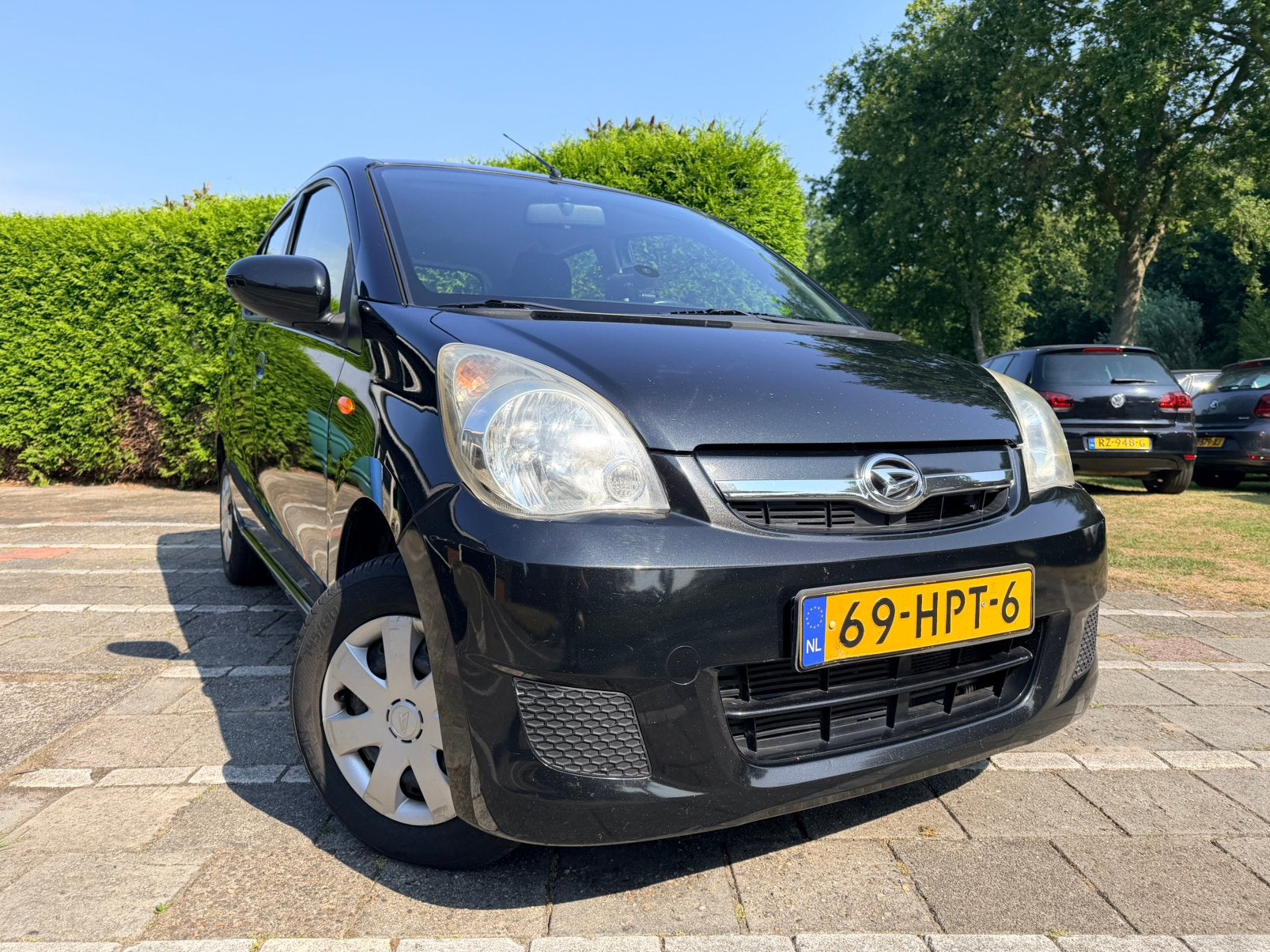 Daihatsu Cuore 1.0 5D | Airco | Elektrische ramen | NWE APK, Auto's, Voorwielaandrijving, 600 kg, 18 €/maand, 4 stoelen