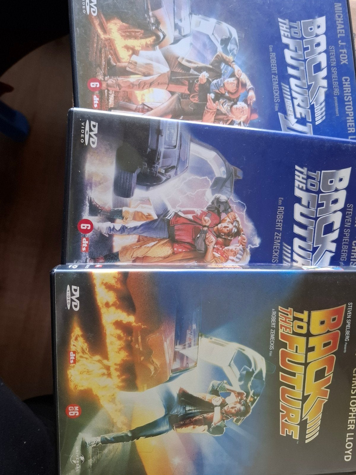 Back to the Future Trilogie DVD - Nederlands, Engels, Nederlands, Ophalen of Verzenden, Zo goed als nieuw