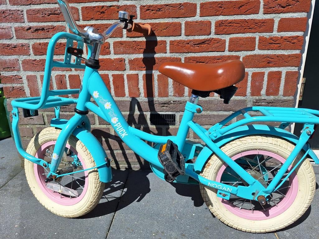 Kinderfiets puck 12 inch, Ophalen, Gebruikt, 14 inch of minder