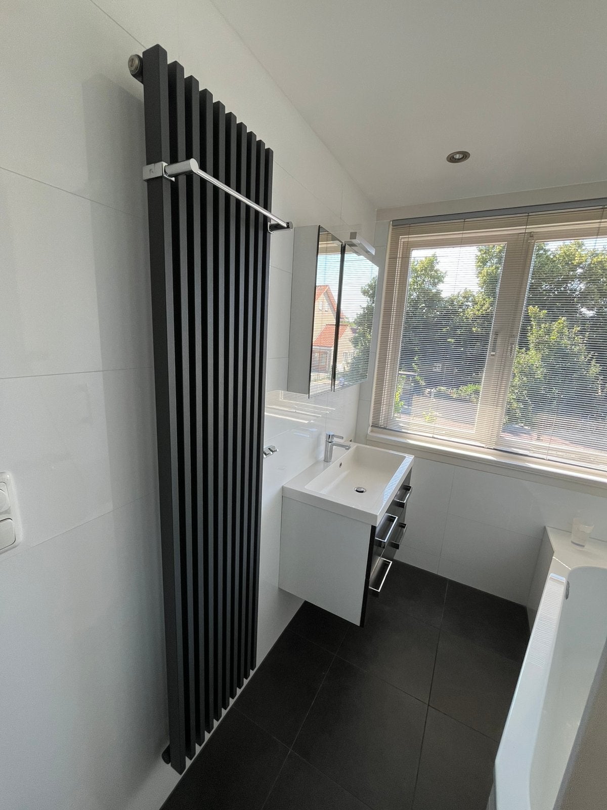 Vasco design badkamer radiator  - 180 cm hoog / 38cm breed