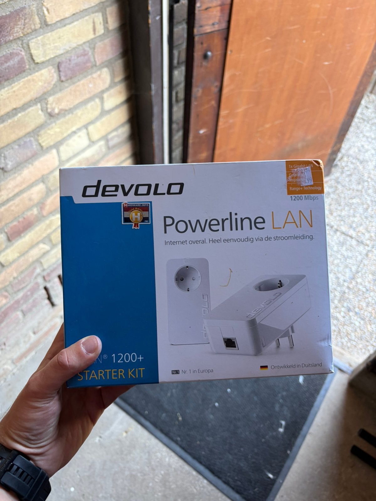 Devolo Powerline LAN adapter, Ophalen of Verzenden, Zo goed als nieuw