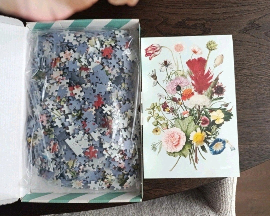 Bloompost Legpuzzel Bloemen - Nieuw in gesealde verpakking, Ophalen of Verzenden, Nieuw, Legpuzzel
