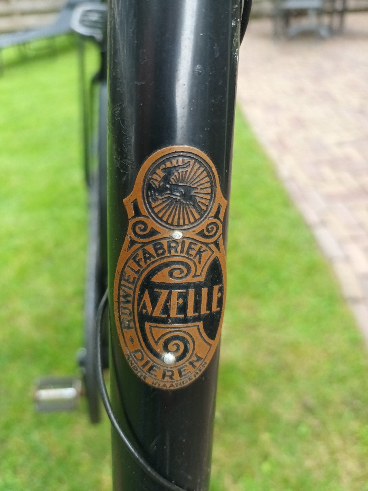 Vintage Gazelle Damesfiets uit 1931 - Collectors Item, Fietsen en Brommers, Fietsen | Oldtimers, Ophalen, Terugtraprem, Gazelle