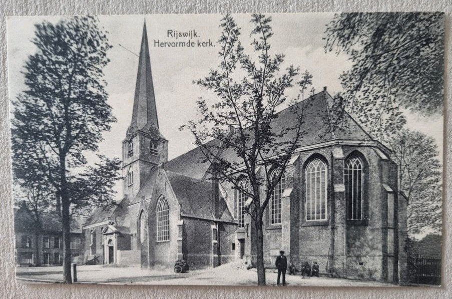 Krt.550.Rijswijk (ZH) - Hervormde Kerk -, Ophalen of Verzenden, Voor 1920, Ongelopen, Zuid-Holland