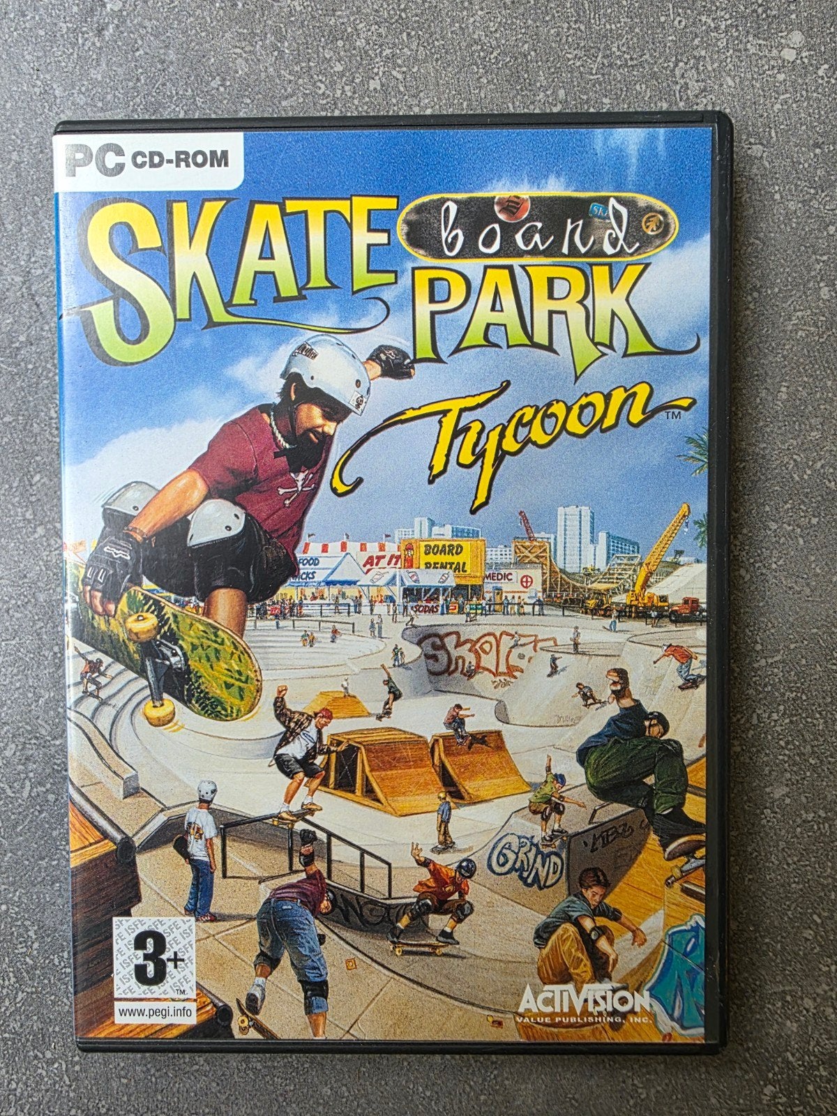 Pc game Skateboard Park tycoon

Game in een goede staat

Bou, 1 speler, Ophalen of Verzenden, Zo goed als nieuw, Vanaf 3 jaar