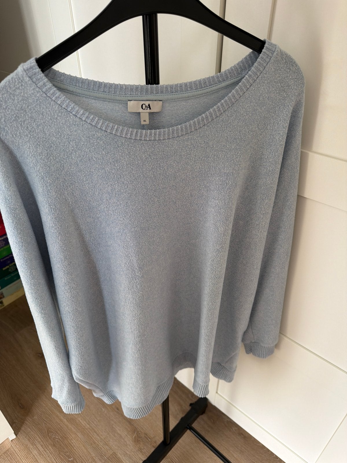 C&A Lichtblauwe Trui Maat XL, Ophalen of Verzenden, Gedragen, Maat 46/48 (XL) of groter, Blauw