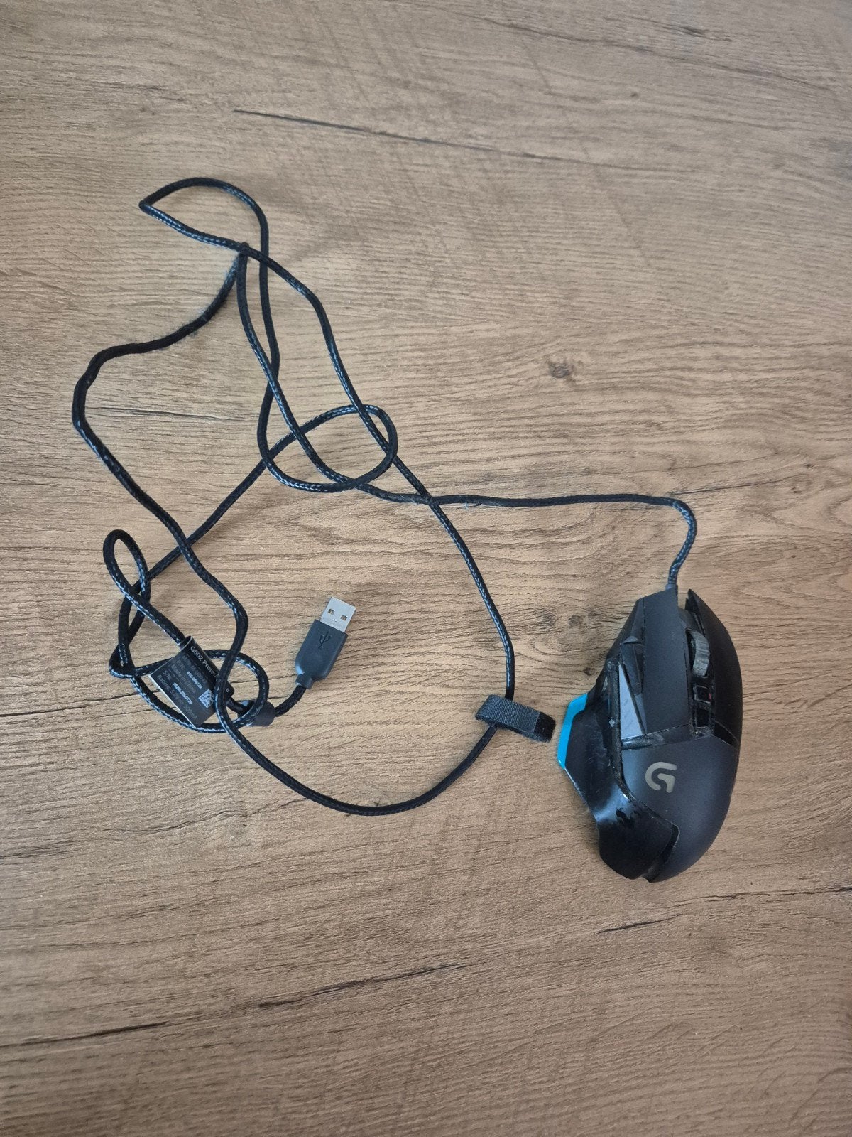 Logitech G502 Gaming Muis - Bedraad, Gebruikt, Rechtshandig, Muis, Gebruikt, Ophalen of Verzenden