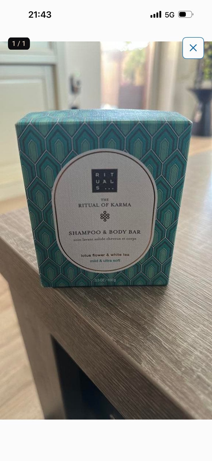 Rituals Karma Shampoo & Body Bar, Sieraden, Tassen en Uiterlijk, Uiterlijk | Lichaamsverzorging, Ophalen of Verzenden, Nieuw, Bad & Douche