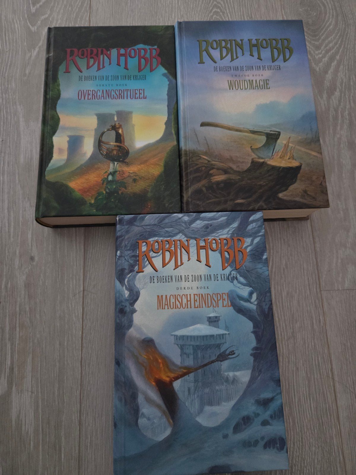 Robin Hobb - Zoon van de krijger - Complete serie 1 tm 3, Ophalen of Verzenden, Gelezen