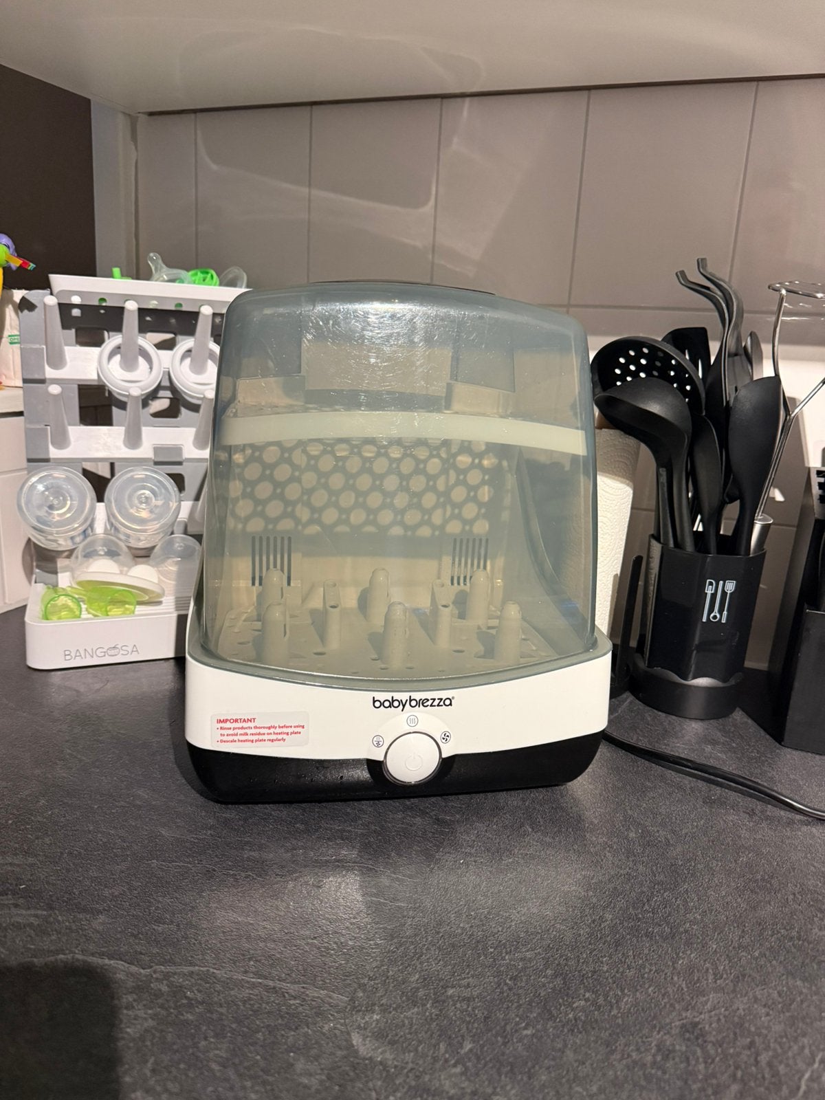 Babybrezza sterilisator & droger, Ophalen, Zo goed als nieuw
