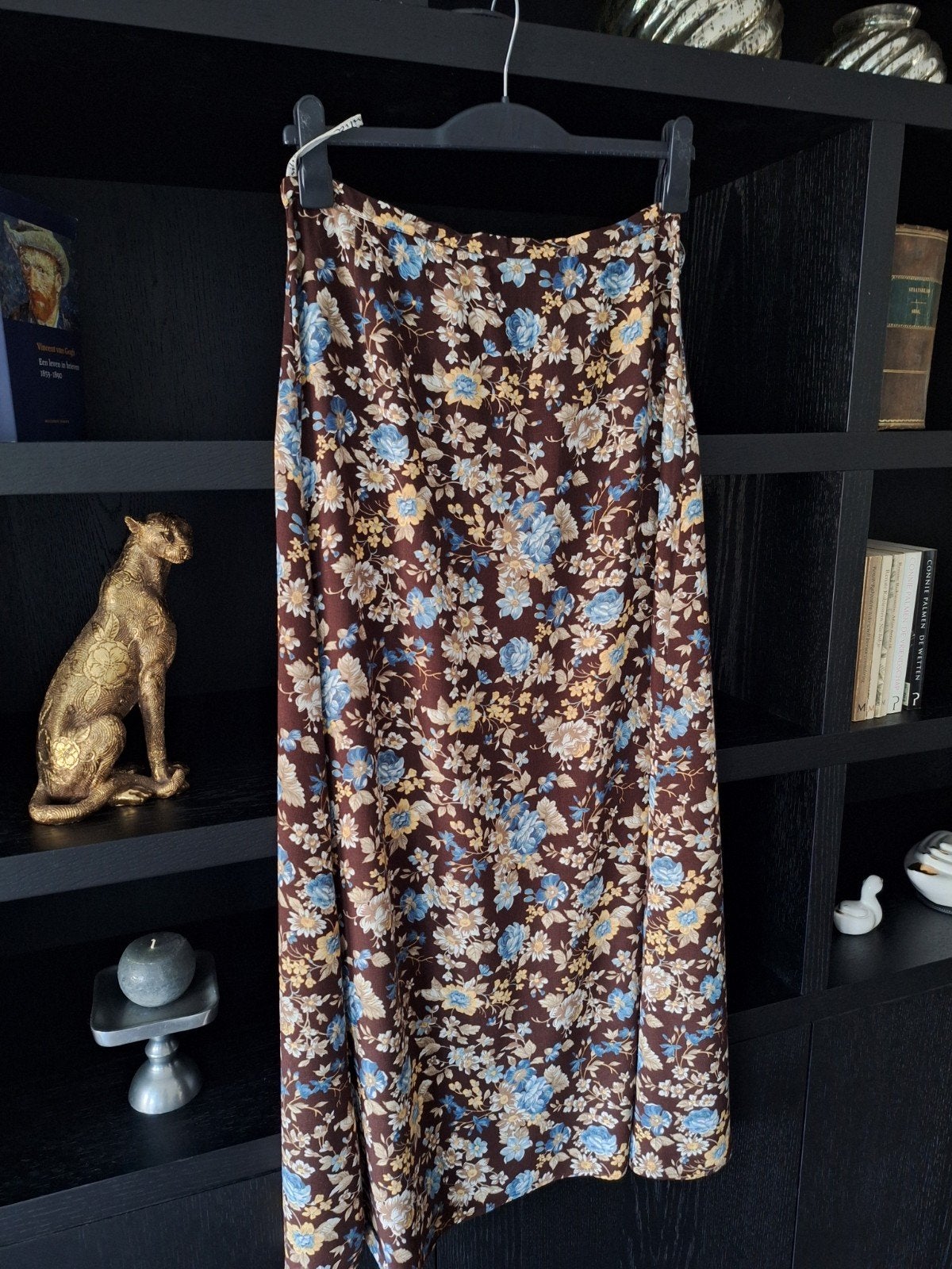 Vanilia lange rok maat  38 40, Maat 38/40 (M), Bruin, Vanilia, Nieuw