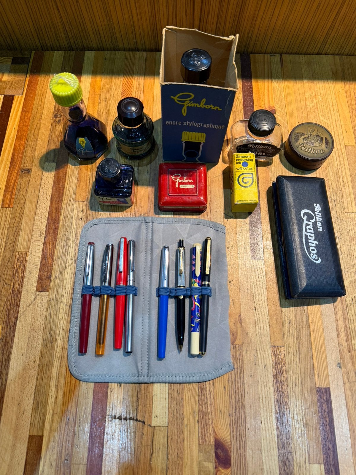 Pelikan, Verzameling van Pelikan en inkt - 120 - Pen, Verzamelen, Ophalen of Verzenden, Zo goed als nieuw