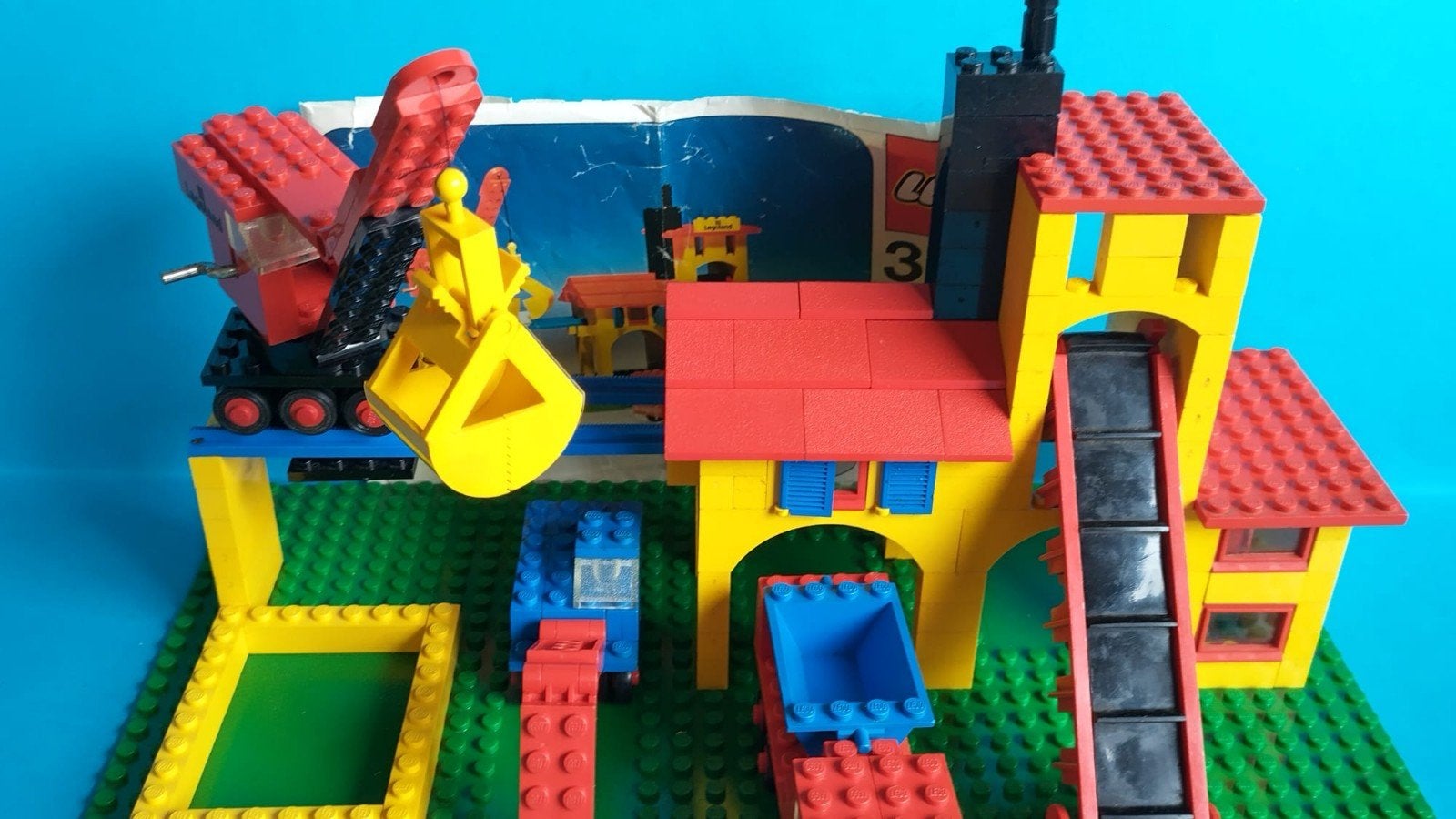 Lego 360 Gravel Quarry brick yard vintage, Kinderen en Baby's, Speelgoed | Duplo en Lego, Gebruikt, Lego, Ophalen of Verzenden