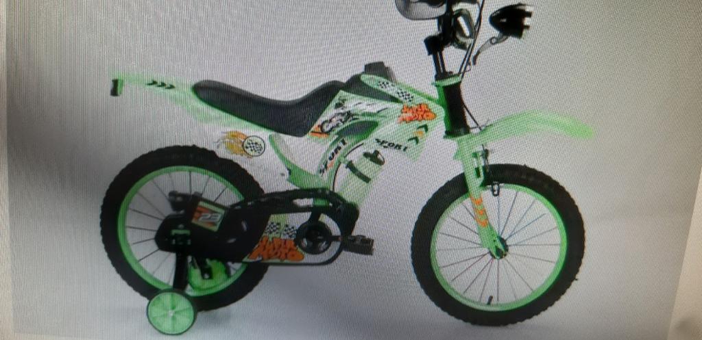 NIEUW MOTOR fiets 12 inch's GROEN:, Ophalen, Nieuw, Minder dan 16 inch