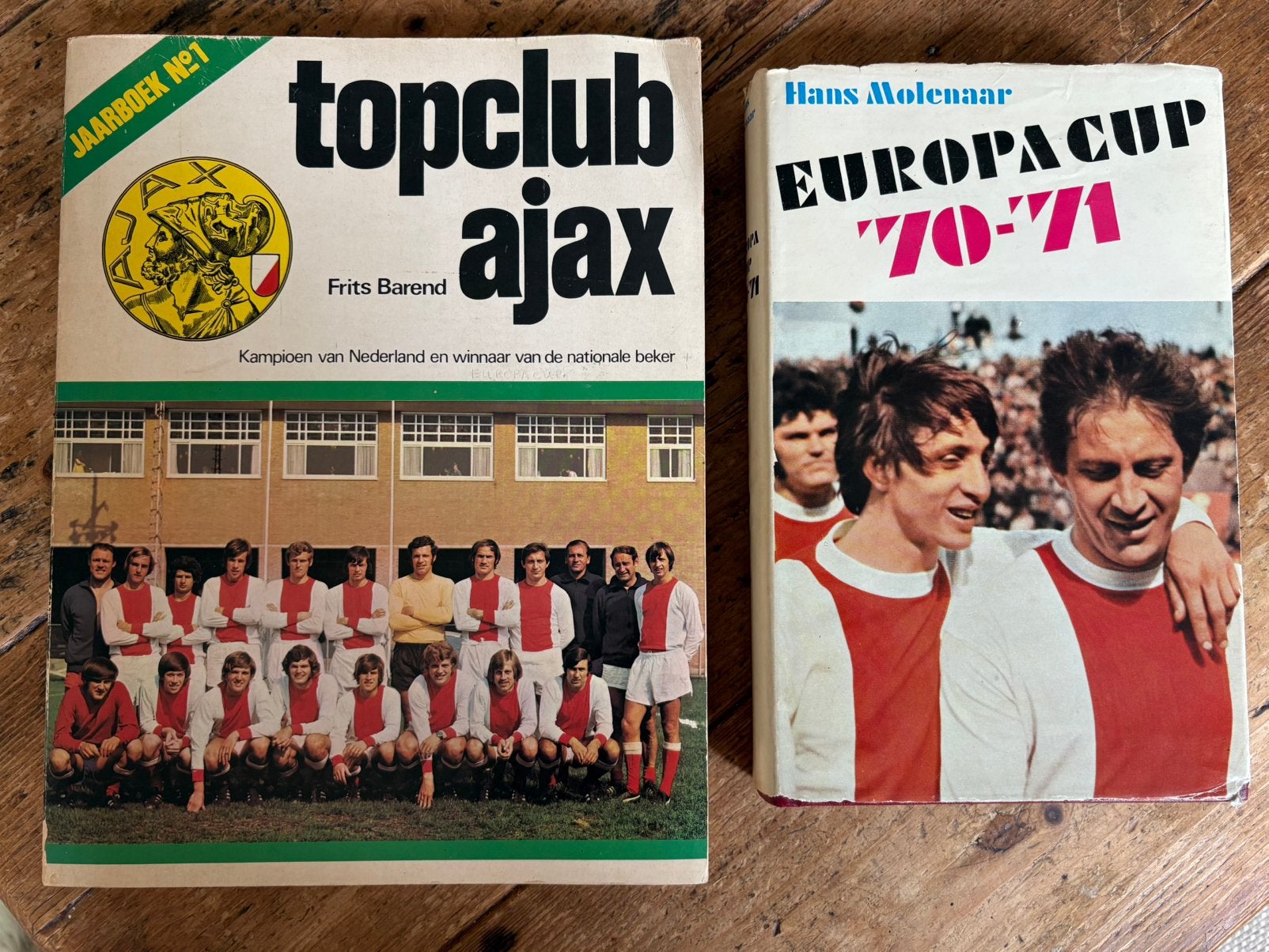 2 boeken over Ajax, Ophalen, Gelezen, Balsport