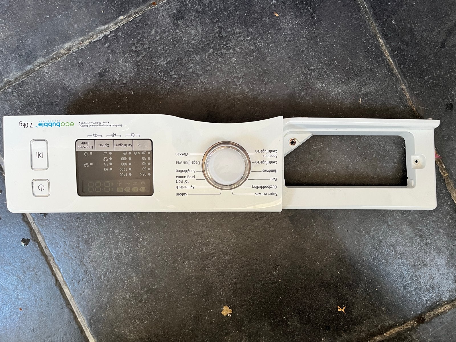 Samsung ecobubble bedieningspaneel, Gebruikt, Ophalen of Verzenden, Voorlader, 85 tot 90 cm