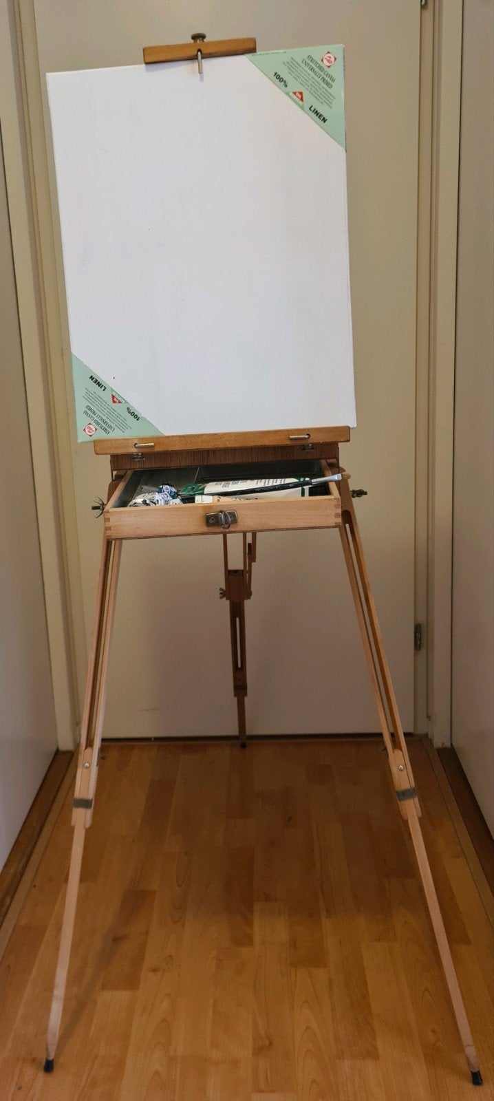 Talens koffer veldezel. ZGAN!, Hobby en Vrije tijd, Ophalen of Verzenden, Zo goed als nieuw, Ezel